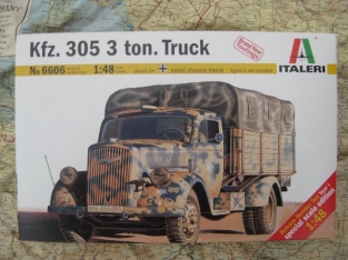 Italeri 6606  Kfz.305 3 ton.Truck Opel Blitz
